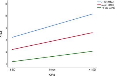 Mindfulness Awareness Is Associated With a Lower Risk of Anxiety and Depressive Symptoms in Older Adults With Neurocognitive Disorders